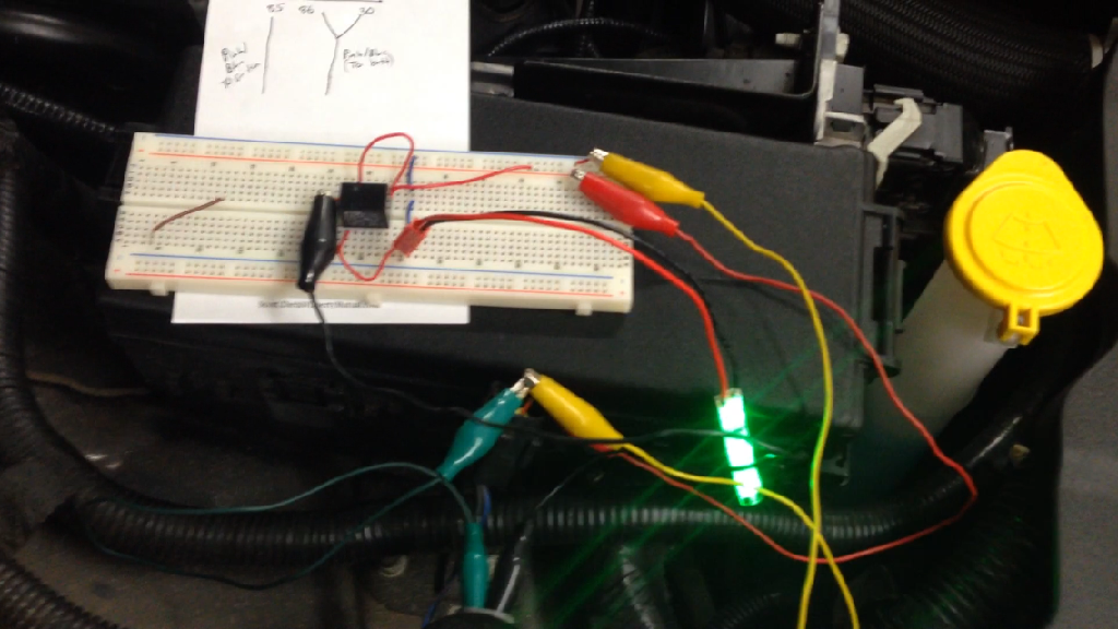 DIY Under Hood Light Wiring Harness Ford Mustang Forum